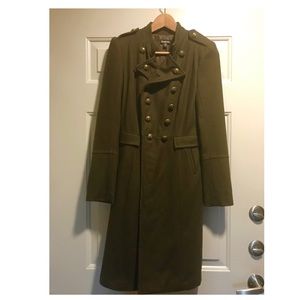 Bebe Military Chic Coat XS